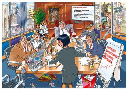 Wasgij destiny 24 business as usual legpuzzel 1000 stukjes Multi - Foto 3