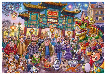 Wasgij original 39 chinees nieuwjaar! legpuzzel 1000 stukjes