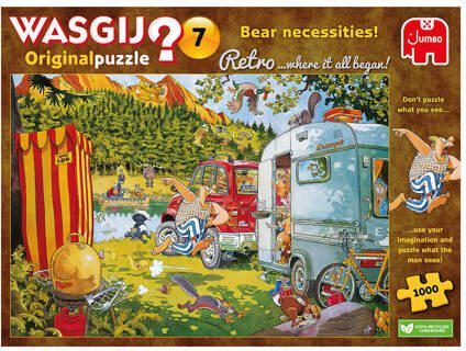 Wasgij retro original 7 bereleuk hier! legpuzzel 1000 stukjes