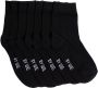 WE Fashion sokken set van 7 zwart Jongens Katoen Effen 23 26 - Thumbnail 2