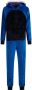 WE Fashion onesie sharkie blauw zwart Jongens Polyester Capuchon Meerkleurig 146 152 - Thumbnail 2