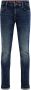 WE Fashion Blue Ridge regular fit jeans dark blue denim Blauw Jongens Stretchdenim 176 - Thumbnail 2