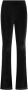 WE Fashion flared broek van gerecycled polyester zwart Meisjes Gerecycled polyester (duurzaam) 140 - Thumbnail 2