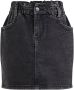 WE Fashion Blue Ridge spijkerrok black denim Zwart 110 116 - Thumbnail 2