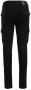 WE Fashion super skinny cargobroek zwart 28 inch Meisjes Katoen Effen 104 - Thumbnail 2