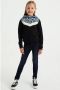 WE Fashion Blue Ridge super skinny jegging blue black Jeans Blauw Meisjes Stretchdenim 110 - Thumbnail 2