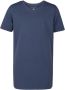 WE Fashion T-shirt Basics donkerblauw Jongens Katoen V-hals Effen 110 116 - Thumbnail 2