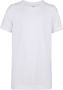 WE Fashion T-shirt white uni Wit Jongens Katoen Ronde hals 110 116 - Thumbnail 2