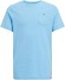 WE Fashion T-shirt lichtblauw Jongens Katoen Ronde hals 110 116 - Thumbnail 2
