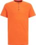 WE Fashion T-shirt van biologisch katoen oranje Jongens Katoen (biologisch) Ronde hals 134 140 - Thumbnail 2