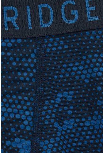 WE Fashion Blue Ridge boxershort donkerblauw (set van 3) Jongens Stretchkatoen - Foto 2