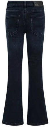 WE Fashion Blue Ridge flared jeans blue black Broek Blauw Meisjes Stretchdenim 116 - Foto 4