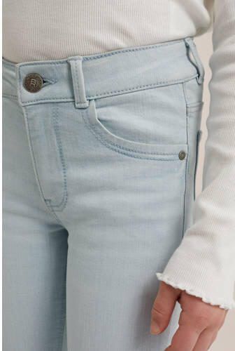 WE Fashion Blue Ridge flared jeans stone denim Broek Blauw Meisjes Stretchdenim 122 - Foto 2