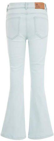 WE Fashion Blue Ridge flared jeans stone denim Broek Blauw Meisjes Stretchdenim 122 - Foto 3
