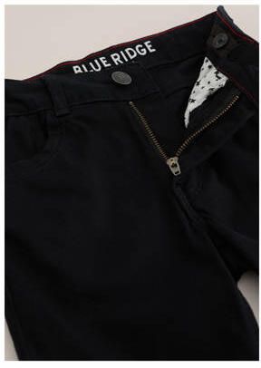 WE Fashion Blue Ridge flared jegging zwart Jeans Meisjes Stretchdenim Effen 116 - Foto 5