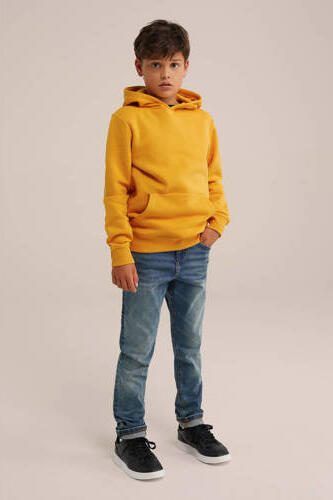 WE Fashion Blue Ridge hoodie Sweater Oranje Effen 110 116 - Foto 3