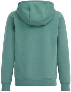 WE Fashion Blue Ridge hoodie topaz Sweater Groen Effen 110 116