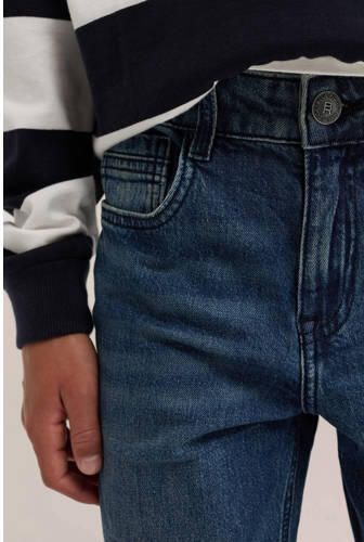 WE Fashion Blue Ridge regular fit jeans medium blue denim Blauw Effen - Foto 3