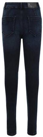 WE Fashion Blue Ridge super skinny jegging blue black Jeans Blauw Meisjes Stretchdenim 110 - Foto 4