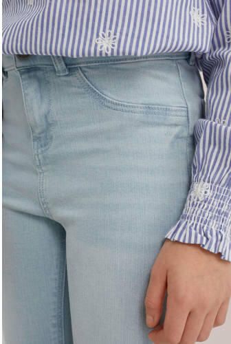 WE Fashion Blue Ridge super skinny jegging light blue denim Jeans Blauw Meisjes Stretchdenim 104