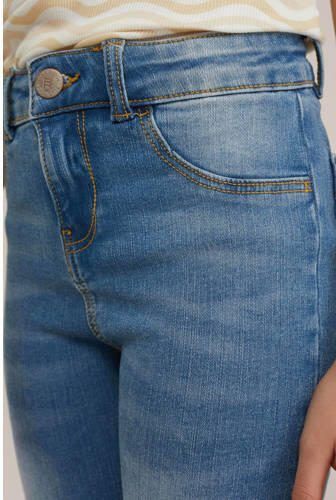 WE Fashion Blue Ridge super skinny jegging medium blue denim Jeans Blauw Meisjes Stretchdenim 104 - Foto 2