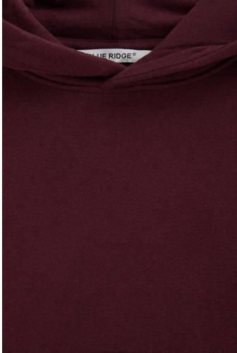 WE Fashion Blue Ridge sweater aubergine Paars Effen - Foto 4