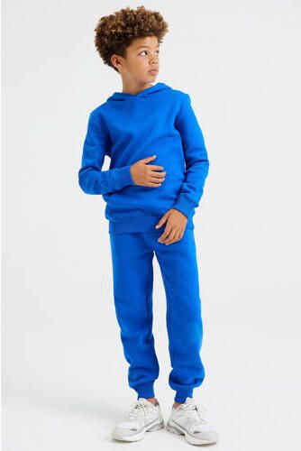 WE Fashion Blue Ridge unisex hoodie kobaltblauw Sweater Effen 110 116 - Foto 5