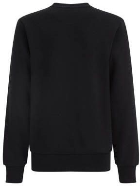 WE Fashion Blue Ridge unisex sweater Black Uni Zwart Effen 110 116