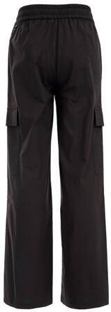WE Fashion Blue Ridge wide leg cargobroek zwart Meisjes Katoen Effen 140 - Foto 3
