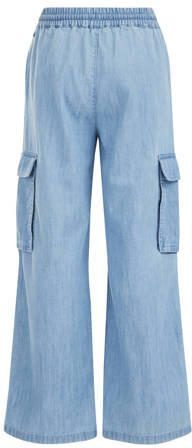 WE Fashion Blue Ridge wide leg jeans blue denim Broek Blauw Meisjes Katoen 104 - Foto 1