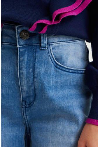 WE Fashion Blue Ridge wide leg jeans fresh blue denim Blauw Meerkleurig 122 - Foto 2
