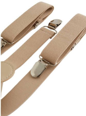 WE Fashion bretels beige Accessoire Jongens Polyester Effen - Foto 3