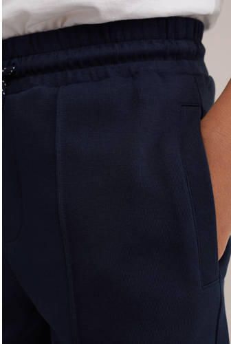 WE Fashion broek donkerblauw Jongens Katoen Effen 110 - Foto 2
