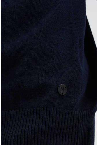 WE Fashion coltrui marine Blauw Effen 110 116 | Trui van - Foto 3