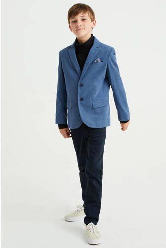 WE Fashion corduroy colbert blauw Effen 110 116 | Colbert van - Foto 3