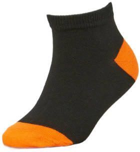 WE Fashion enkelsokken set van 7 zwart multi Sneakersokken Jongens Katoen 27 30 - Foto 3