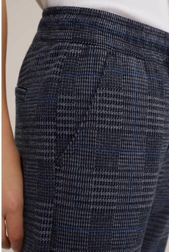 WE Fashion geruite slim fit broek grijs Jongens Polyester Ruit 164 - Foto 2