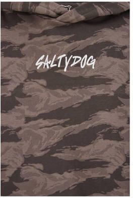 WE Fashion hoodie grijs Trui Jongens Sweat Capuchon All over print 122 128 - Foto 3
