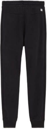 WE Fashion joggingbroek zwart Jongens Katoen Effen 140