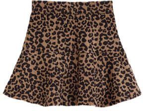 WE Fashion korte rok bruin Meisjes Polyester Dierenprint 110 116 - Foto 3