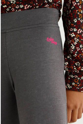 WE Fashion legging grijs Meisjes Stretchkatoen Effen 122 128 - Foto 2