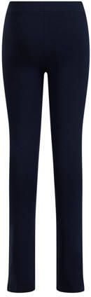 WE Fashion legging set van 2 donkerblauw Meisjes Stretchkatoen Effen 110 116 - Foto 5