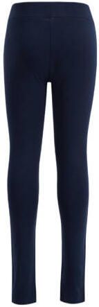 WE Fashion legging set van 4 donkerblauw Meisjes Stretchkatoen Effen 110 116 - Foto 5