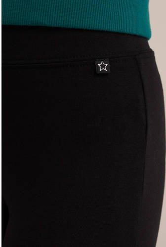 WE Fashion legging zwart Meisjes Katoen Effen 122 128 - Foto 4