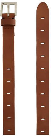 WE Fashion leren riem bruin Jongens Leer Effen 75 cm - Foto 3