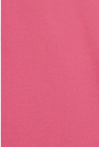 WE Fashion ribgebreide longsleeve felroze Meisjes Katoen Col Effen 146 152