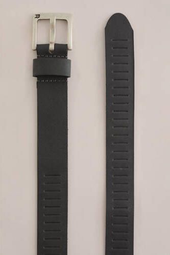 WE Fashion riem zwart Jongens Leer Effen 65 cm | Riem van - Foto 2