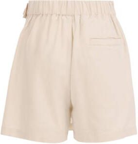 WE Fashion skort zand Rok Beige Meisjes Viscose Effen 110 116