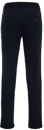 WE Fashion slim fit broek donkerblauw Jongens Polyester Effen 110 - Foto 3