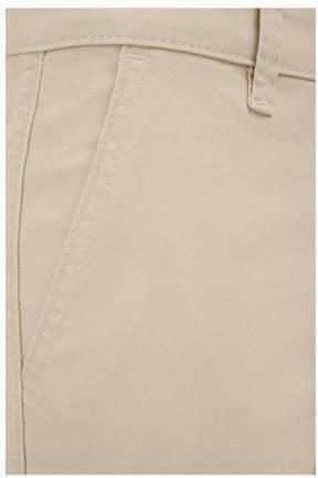 WE Fashion slim fit cargobroek beige Jongens Stretchkatoen Effen 104 - Foto 3